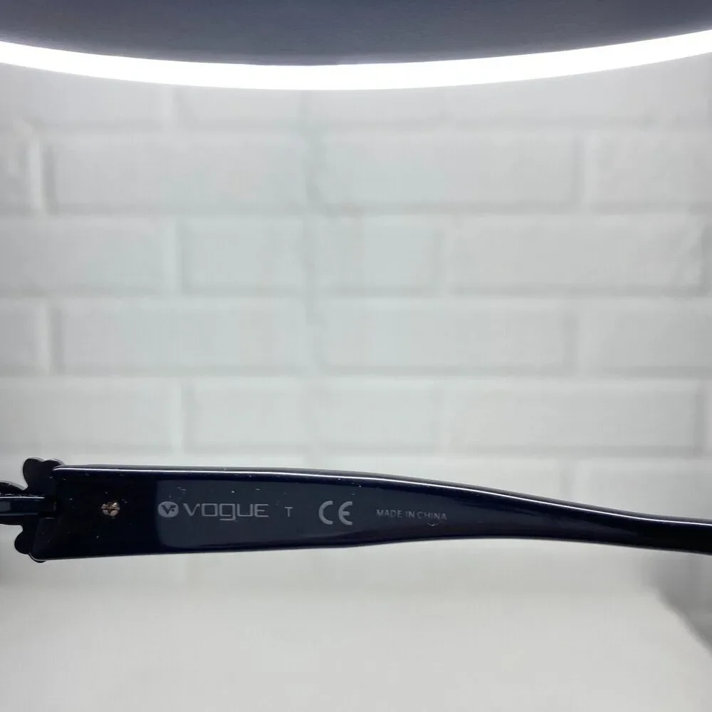 VOGUE VO‎ 3765-B 902 Black 52-16-135 Eyeglasses Frame Flex Hinge H2574